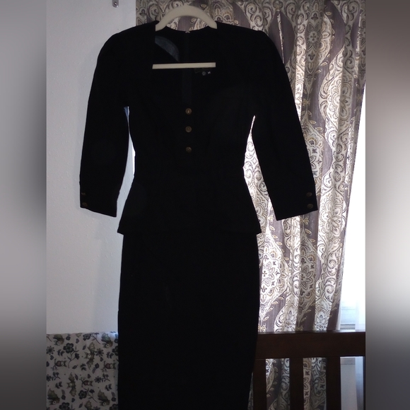 Stop Staring! military style dress - Picture 3 of 4